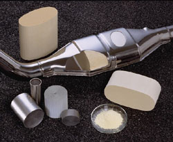 Catalytic exhaust - Alveolar filter �Rhodia