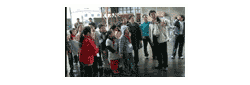 Little visitors at the L�Oreal Suzhou Plant