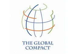Companies who sign the UN Global Compact Declaration commit themselves to adopt and promote nine universal principles concerning Human Rights, Labour, and the environment